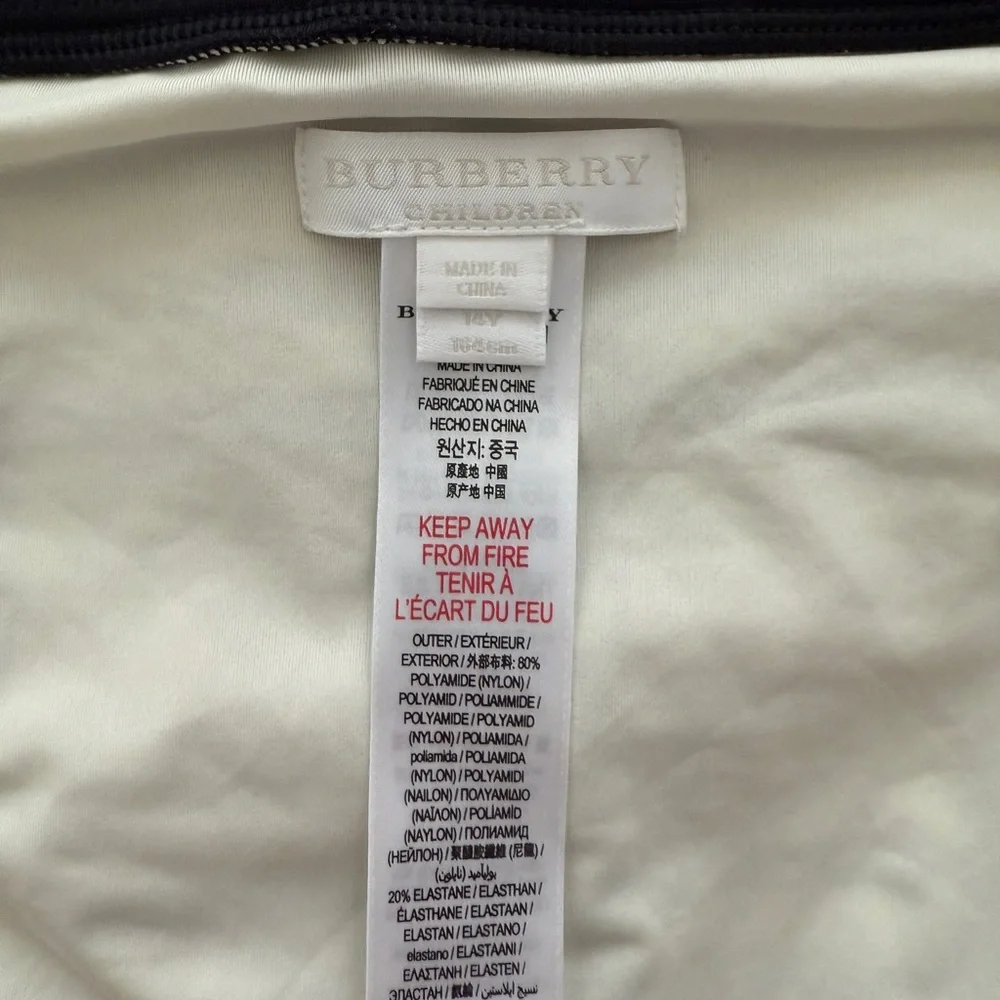 Burberry Tan and Black Plaid Bikini - Picture 11 of 11